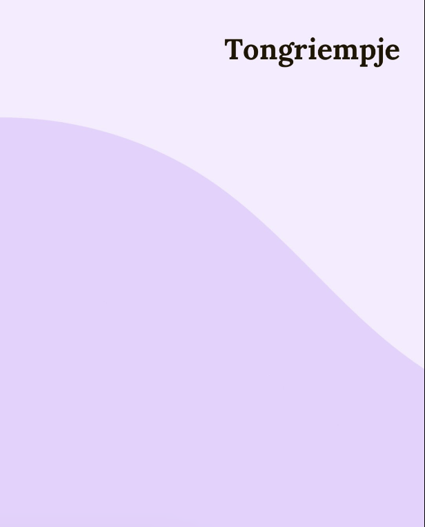 Tongriempje